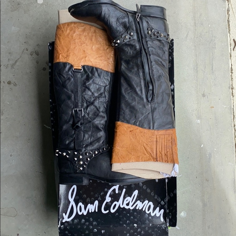 Sam Edelman boots. Park, black/saddle